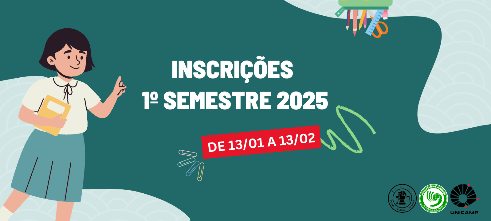 Registration for courses in the 1st semester of 2025 Confucius Institute