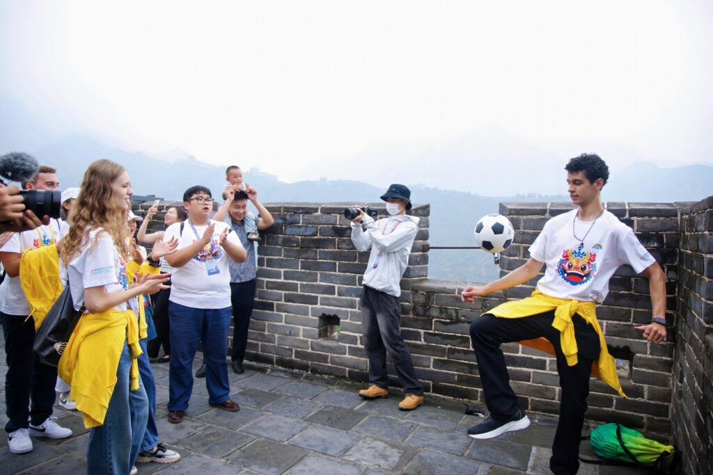 Henrique Miguel de Santana no Chinese Bridge