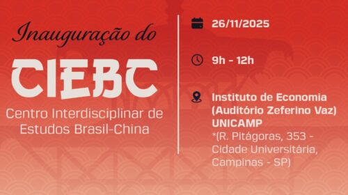 Cerimônia de inauguração do Centro Interdisciplinar de Estudos Brasil-China (CIEBC)